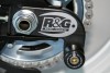 Přídavné ochranné špulky na kyvku (pár), Suzuki GSXR600/750 K6-K9, černé